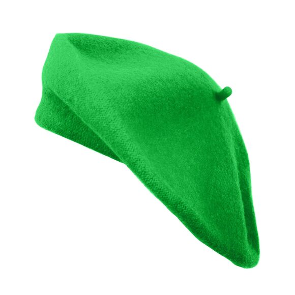 7182 Solid Color French Beret Wool Material. Classic French, Casual And Chic